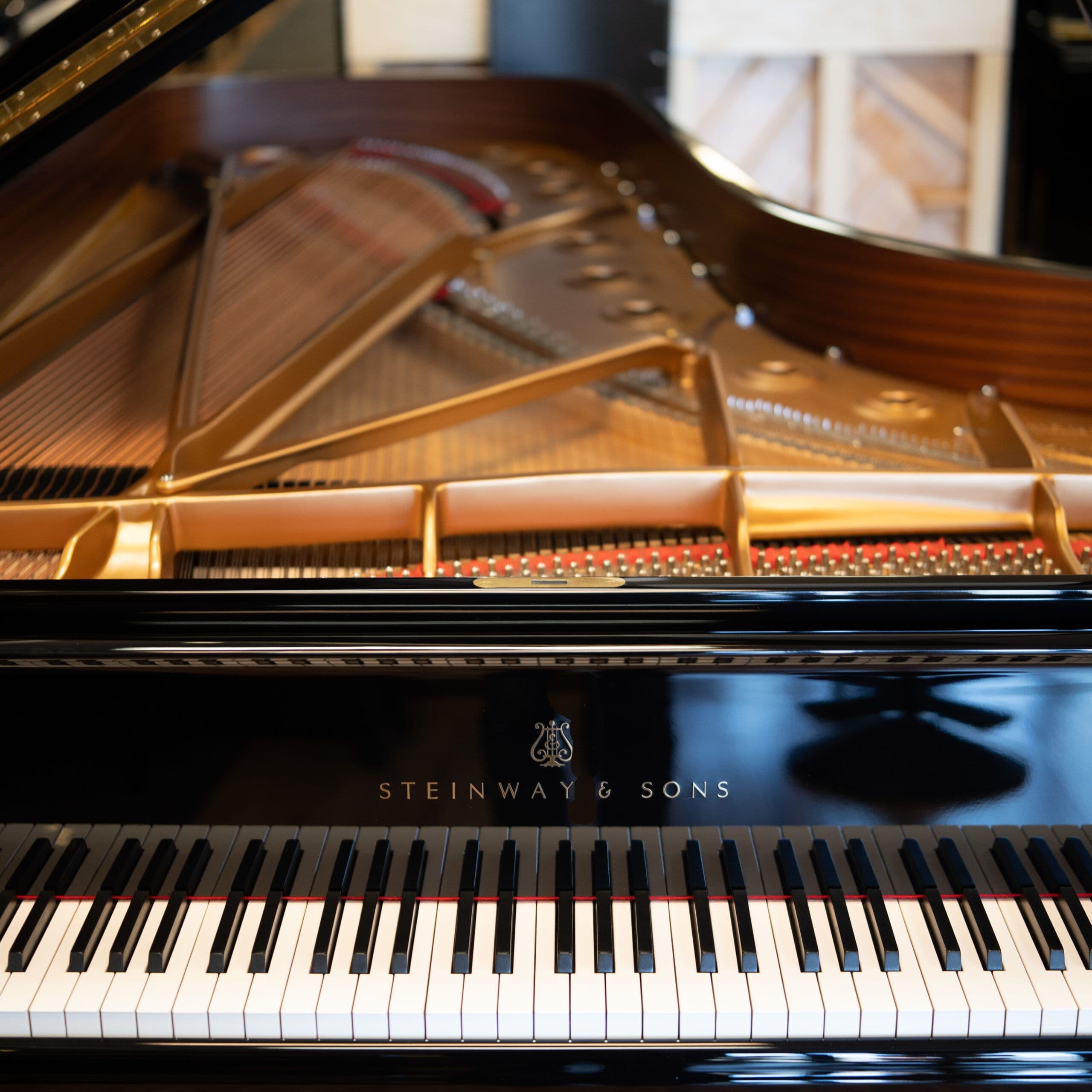 Recording session at Steinway